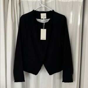 JOIE black blazer jacket with lining size small never worn! NWT